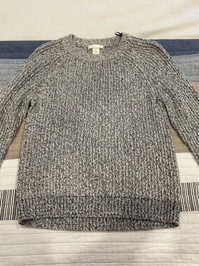 H&M Gray Marled Crewneck Sweater - Women